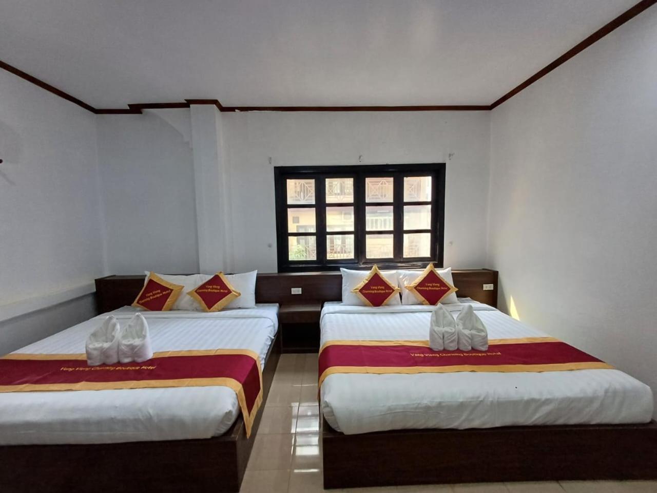 Vangvieng Charming Boutique Hotel ヴァンヴィエン エクステリア 写真